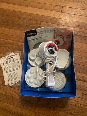 Vintage 1974 Pollenex Deep Heat Massager HM-10A4 Complete Boxed Tested